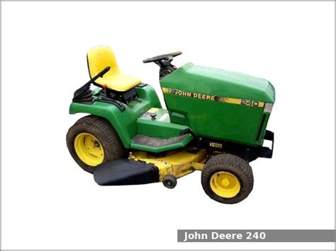 john deere 240 specs